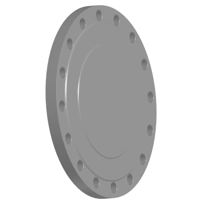 заглушка фланцевая 1-400-10,0 ст.20 АТК 24.200.02-90 ( ответный фланец B )