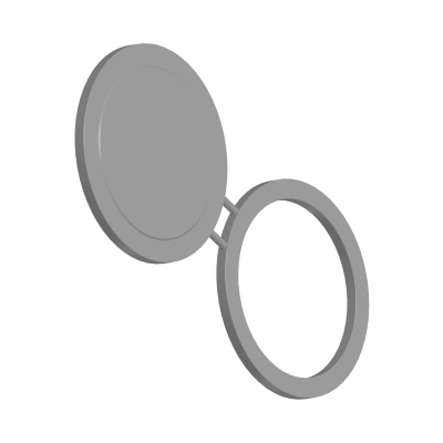 Заглушка поворотная 1-350-1,6-ст.20 АТК 26-18-5-93