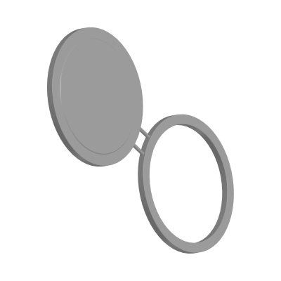 Заглушка поворотная 1-500-1,6-ст.20 АТК 26-18-5-93