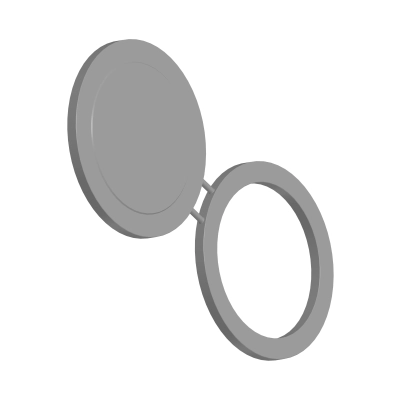 Заглушка поворотная 1-400-2,5-ст.20 АТК 26-18-5-93